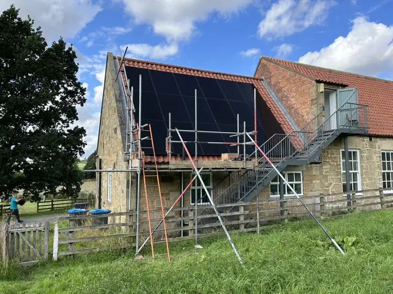 Commercial solar installation - Village Hall